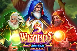 Playtech : Mega Fire Blaze: 3 Wizards - NOLIMITSLOT777